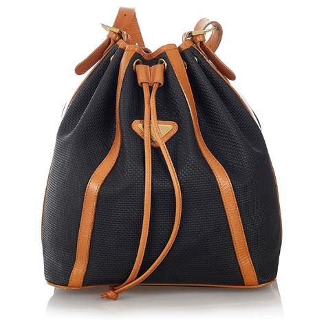 borsa ysl con corno marrone|Yves Saint Laurent Borsa hobo in tela marrone Mombasa YSL Nero.